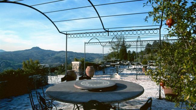 Il Poggio Pensionat Celle sul Rigo Restaurant billede